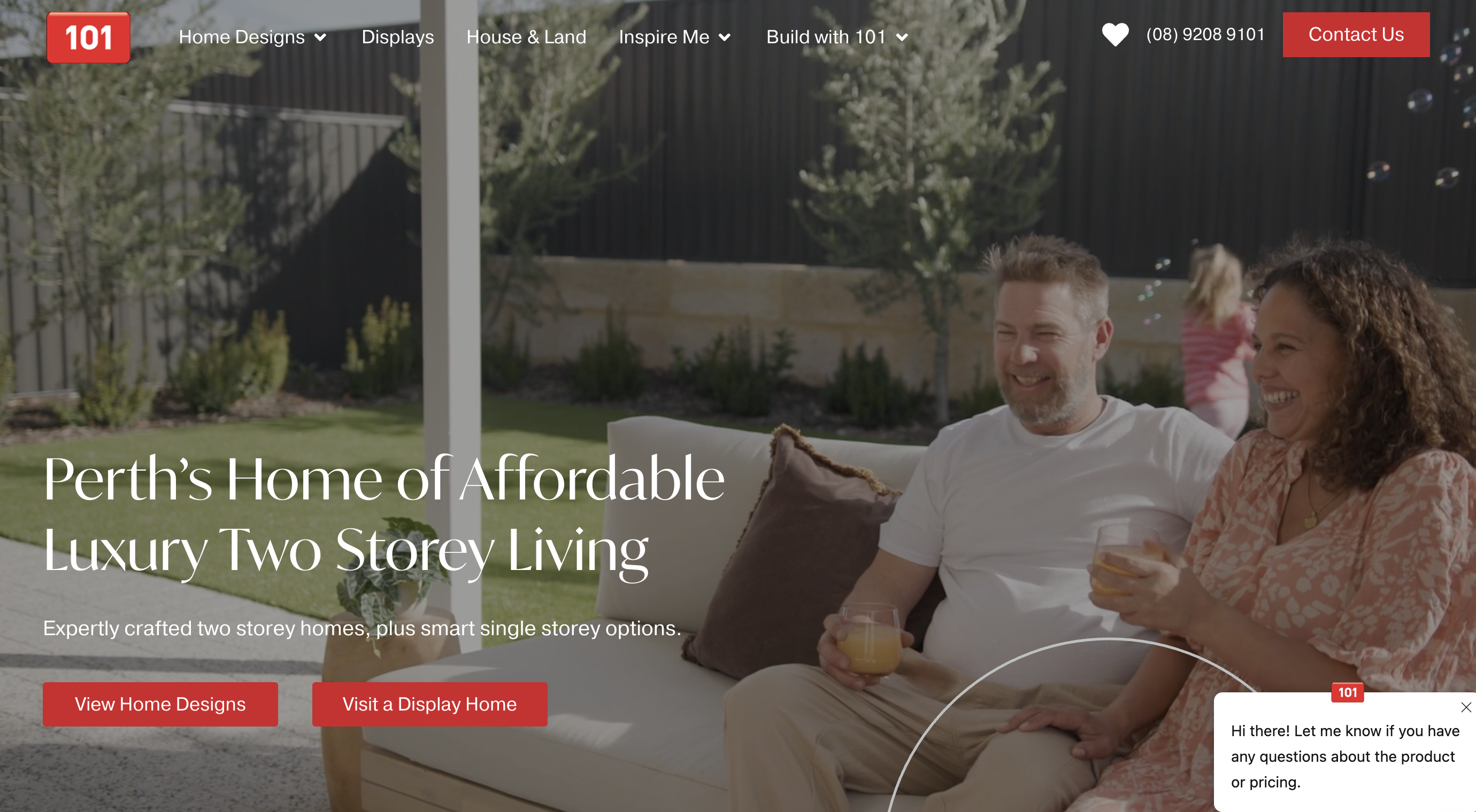 SPG Home Group residential construction website homepage